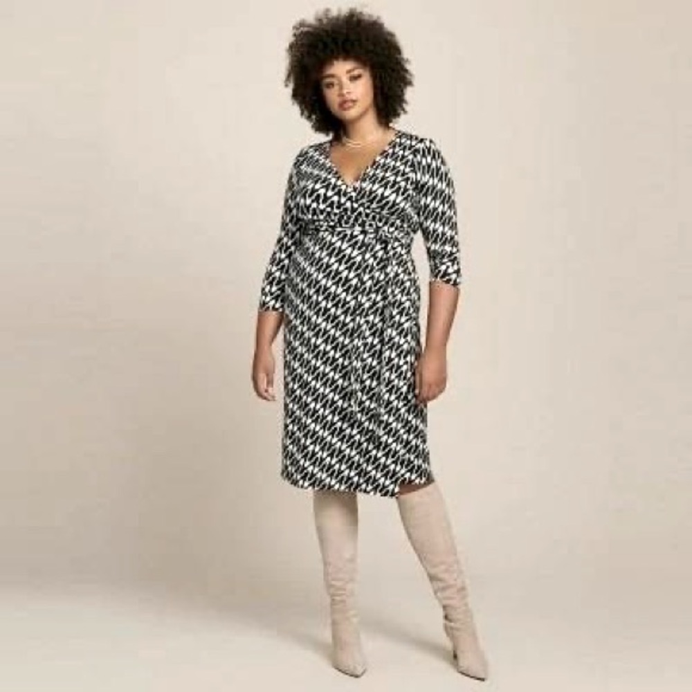 DVF (by 11 Honoré) New Julian Two Classic Wrap Dress